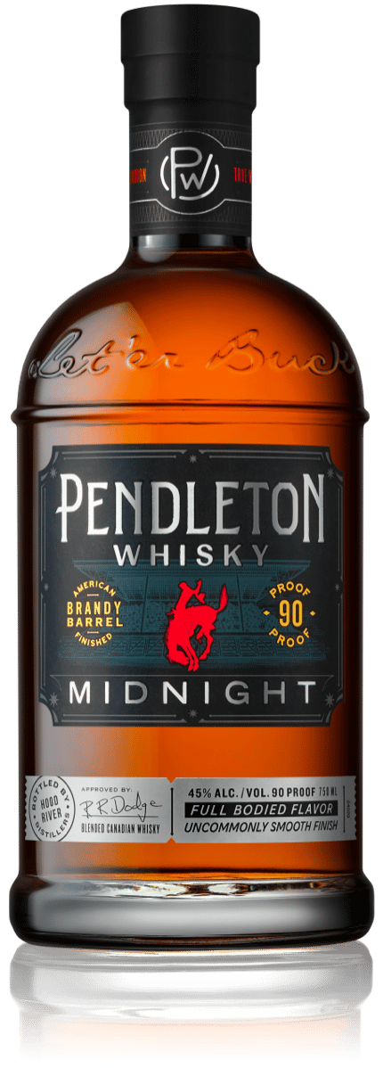 Pendlenton Canadian Blended with 50ml Midnight Hitchhiker 750 ML