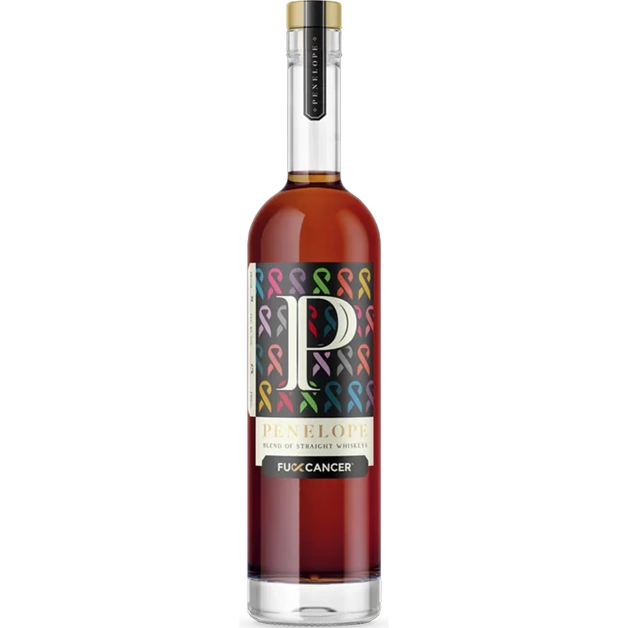 Penelope Fuck Cancer Straight Bourbon 750ml bottle