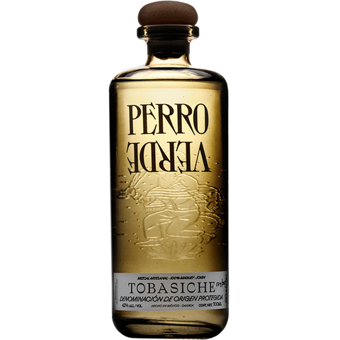 Perro Verde Tobasiche Mezcal bottle