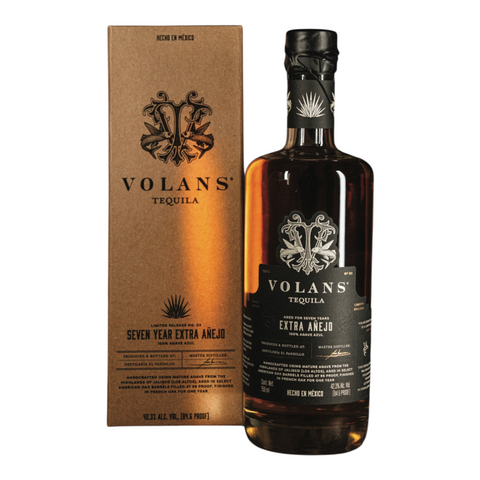 Volcans Tequila Extra Anejo 7 year 750 ml