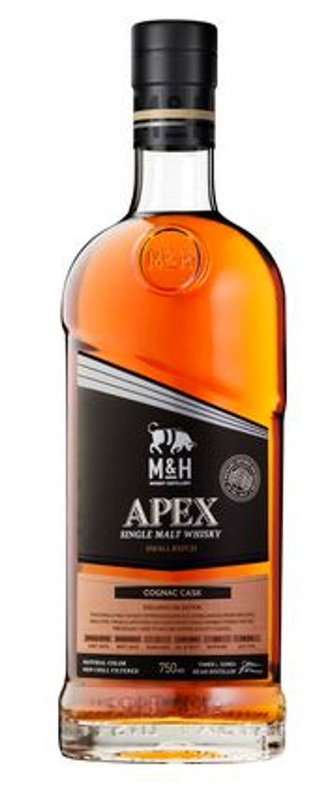 The M and H Distillery Milk and Honey Apex Single Malt Cognac Cask 750 ml