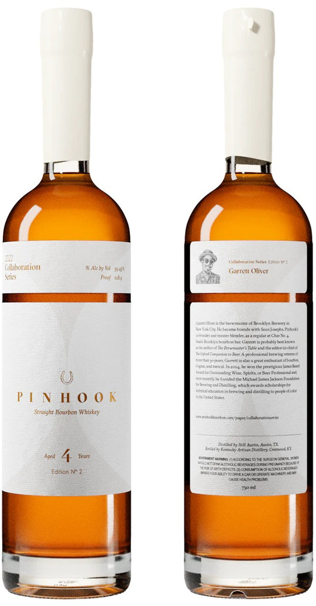 Pinhook Pinhook Straight Bourbon Collaboration Series 2022 Edition No 2 Garret Oliver (Proof 118.9) 4 year 750 ml