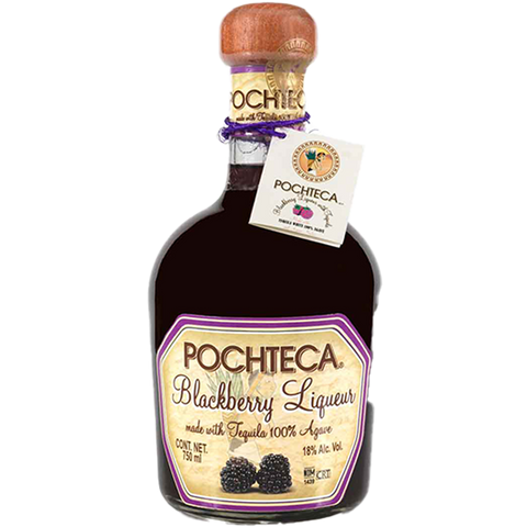 Pochteca Blackberry Tequila Liqueur 750 ml bottle