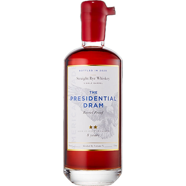 The Presidential Dram Single Barrel Straight Bourbon Proof 117.74 8 year 700 ml