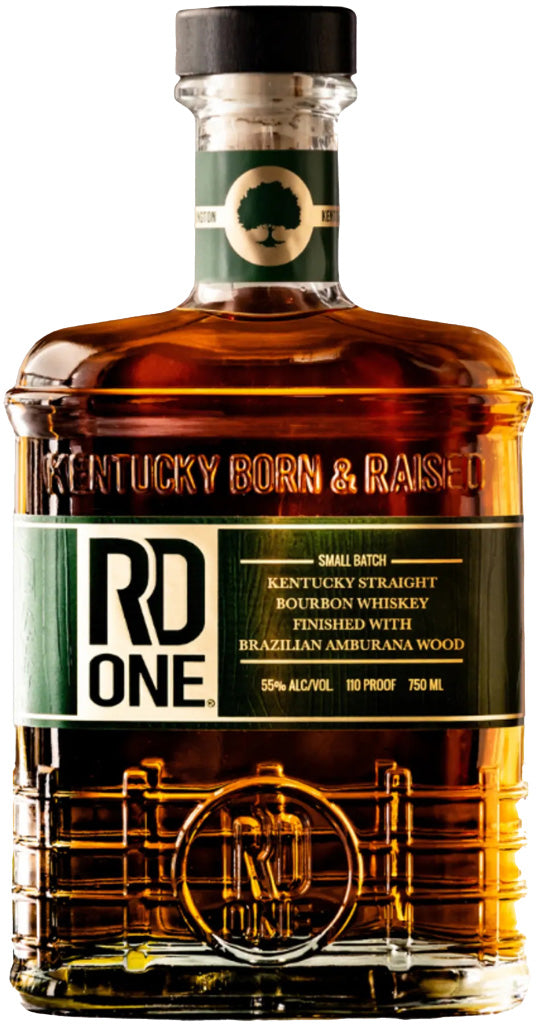 RD One Small Batch Ketucky Straight Boubon Brazilian Amburana Wood 750 ML