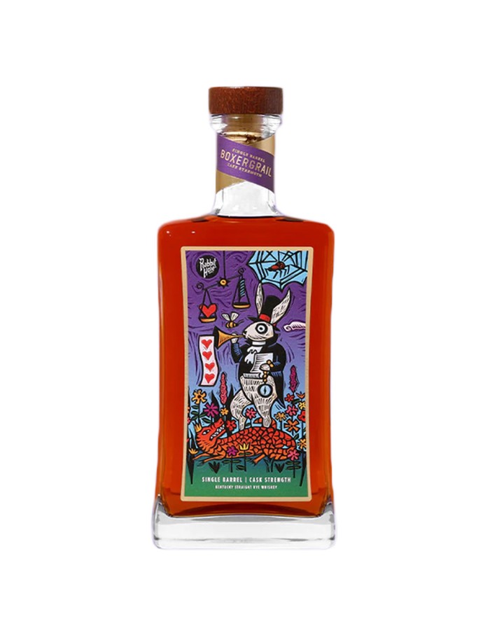 Rabbit Hole Single Barrel BoxerGrail Cask Strength Limited Edition Art Series - FROG 2021 750ml