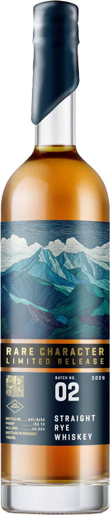 Rare Character Limited Release Straight Rye Whiskey Batch No.2 750ml