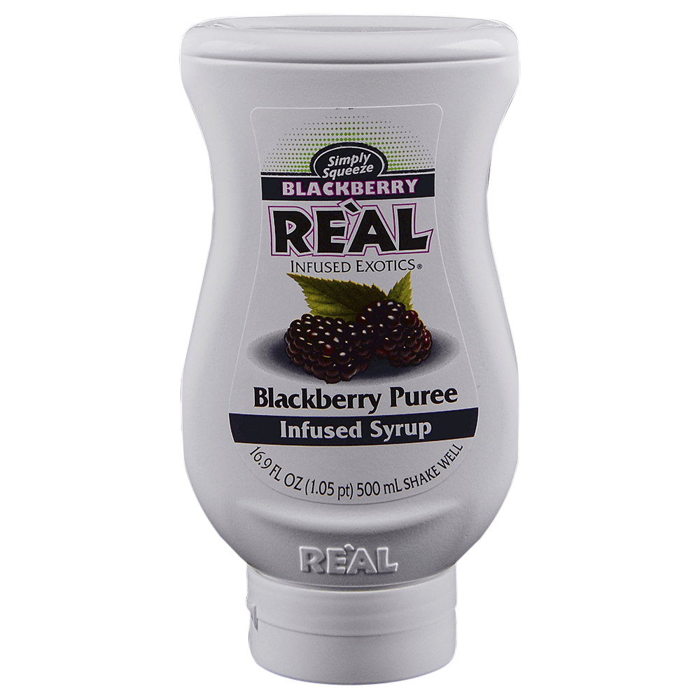 Real Blackberry Puree syrup 500 ml