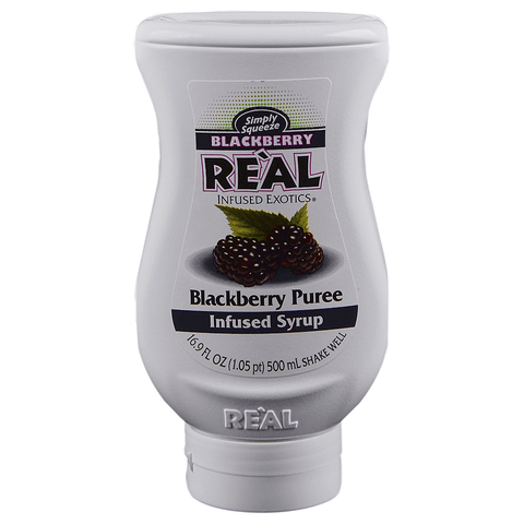 Real Blackberry Puree syrup 500 ml