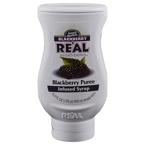 Real Blackberry Puree syrup 500 ml