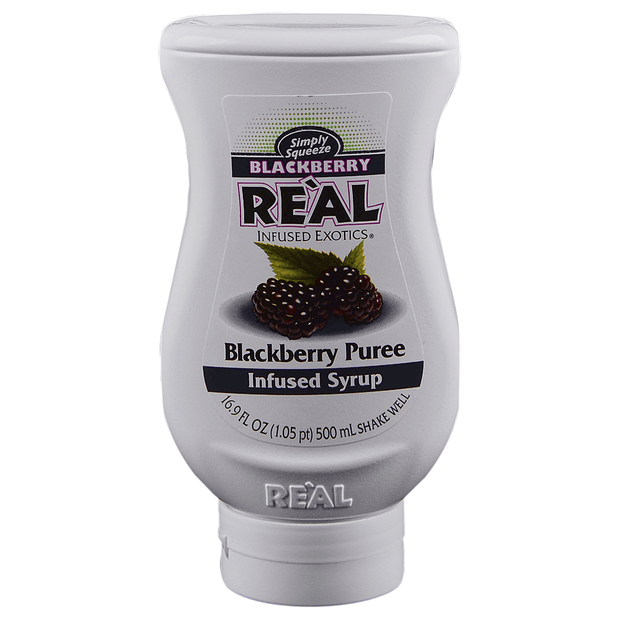 Real Blackberry Puree syrup 500 ml