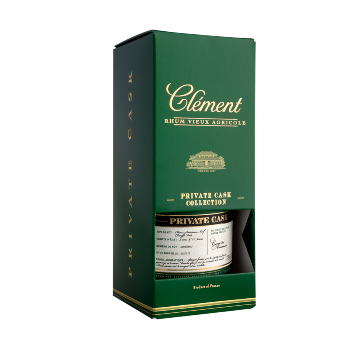 Rhum Clément 2015 Grappa Finish 700ml bottle