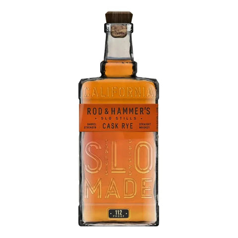 Rod and Hammer's Slo Stills Cask Rye 112 Proof 750ml