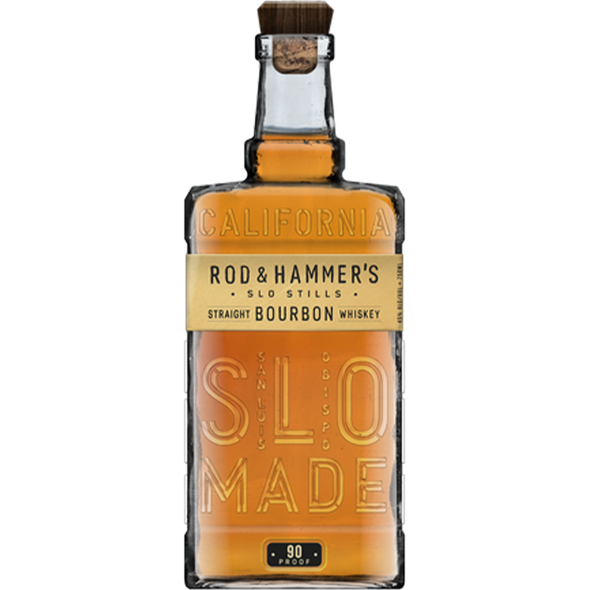 Rod & Hammer's Straight Bourbon Whiskey 750ml bottle