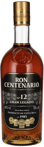 Ron Centenario Rum Gran Legado 12 Year 750ml