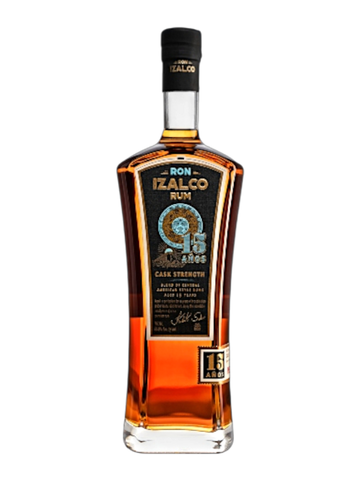 Ron Izalco Rum 15 Year Cask Strength 750ml bottle