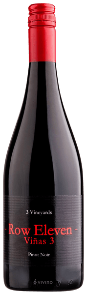 Row Eleven Row Eleven Santa Barbara County Pinot Noir 2020 750ml
