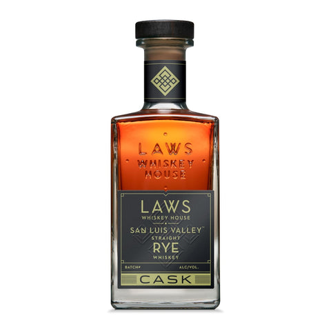 Laws Whiskey House San Luis Valley  Straight  Rye Cask  (Batch B-22) 750 ml