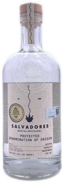 Salvadores Mezcal Artesanal Tobala Joven 750ml bottle