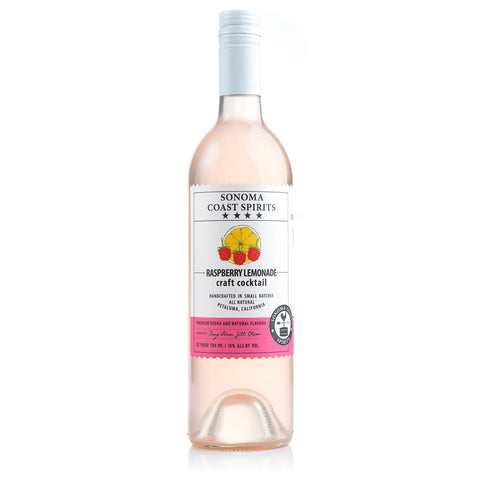 Sonoma  Coast Spirits Raspberry Lemonade Craft Cocktail 750 ML