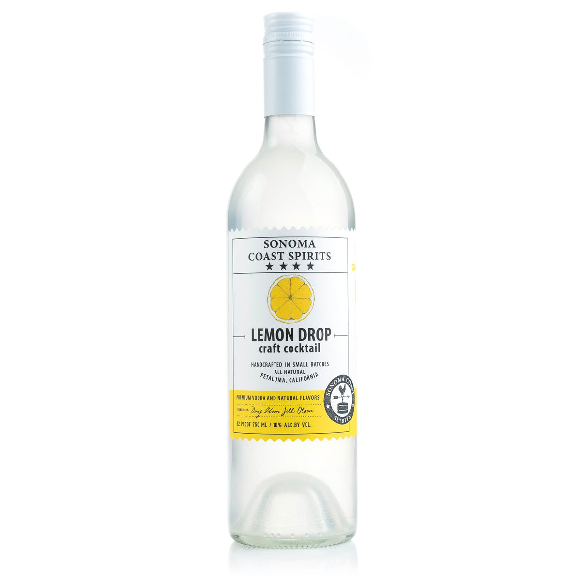 Sonoma  Coast Spirits Lemon Drop Craft Cocktail 750 ml