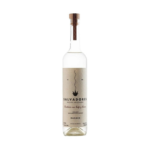 Salvadores Mezcal Destilado Con Cafe y Cacao 750ml bottle