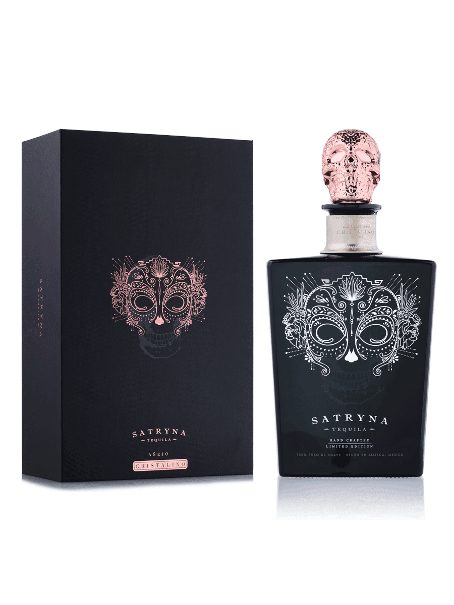 Satryna Tequila Cristalino with Box 750 ML