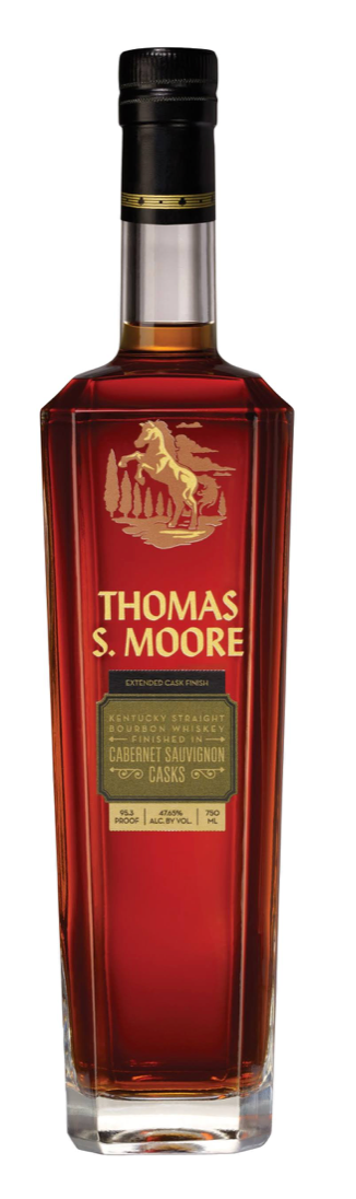Thomas S. Moore Thomas S. Moore Extended Cask Finish Kentucky Straight Bourbon Finished in Cabernet Sauvignon 750 ml