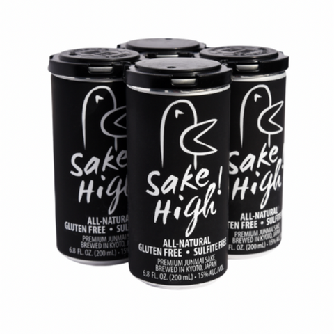 Sake High Premium Junmai Sake Verison 2 (4 pack) 200ml