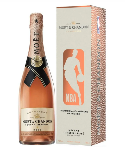 Moet & Chandon Champagne Nectar Imperial Rose Just Don NBA 750 ml