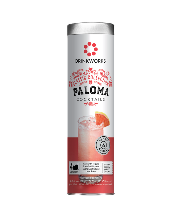 Drink Works Classic Collection Paloma (4 Pods) 200ml