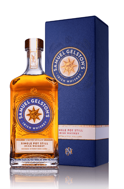Samuel Gelstons Single Pot Still Irish Whisky Finished in Pinot Noir Casks 700ml
