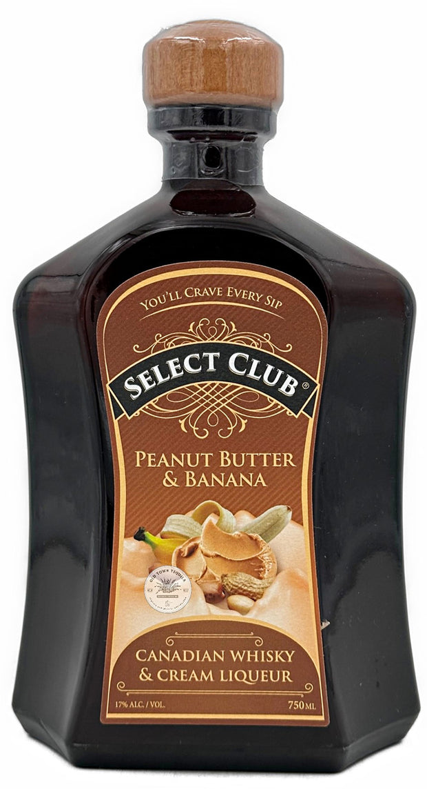 Select Club Peanut Butter and Banana Whisky Cream 750ml