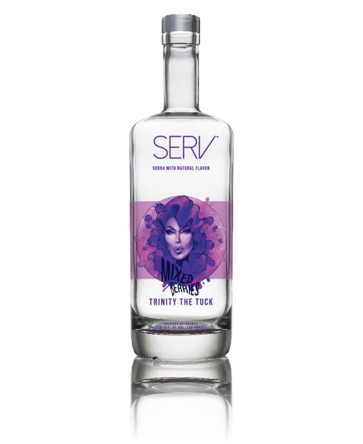 Serv Vodka With Natural Flavor Mixed Berries 750 ml