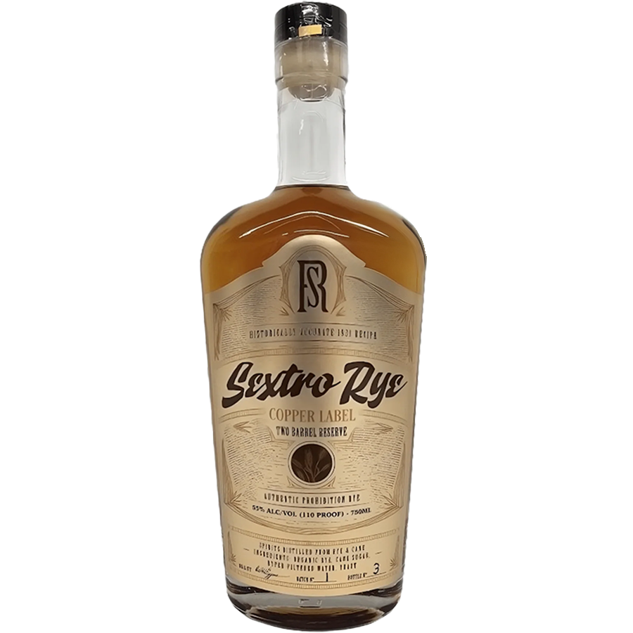 Sextro Rye Copper Label 750ml bottle