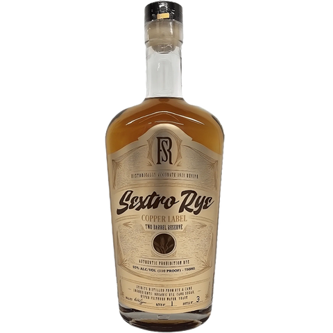 Sextro Rye Copper Label 750ml bottle