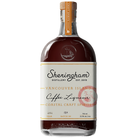 Sheringham Distillery Vancouver Island Coffee Coastal Craft Spirits 750 ML