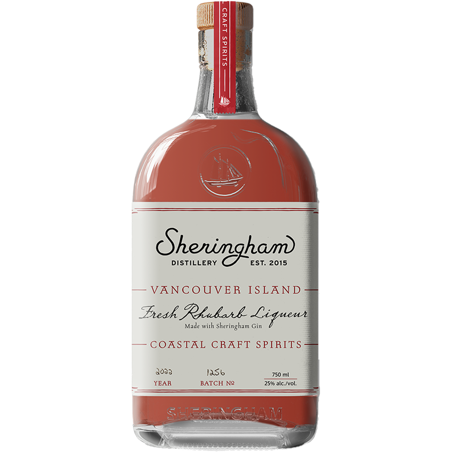 Sheringham Distillery Fresh Rhubarb Liqueur 750ml