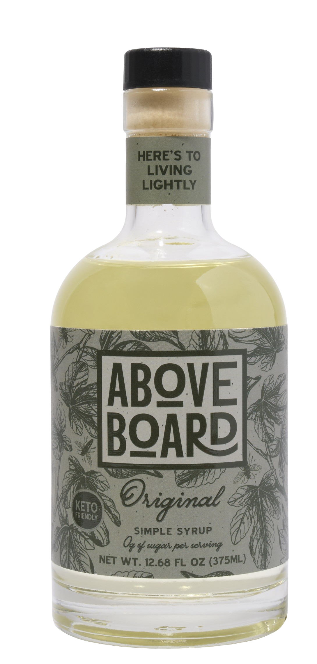 Above Board Simple Syrup 375 ml bottle