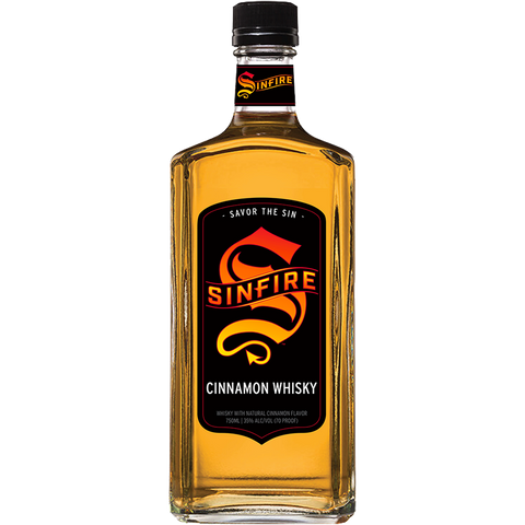Sinfire Cinnamon Whiskey 750ml bottle