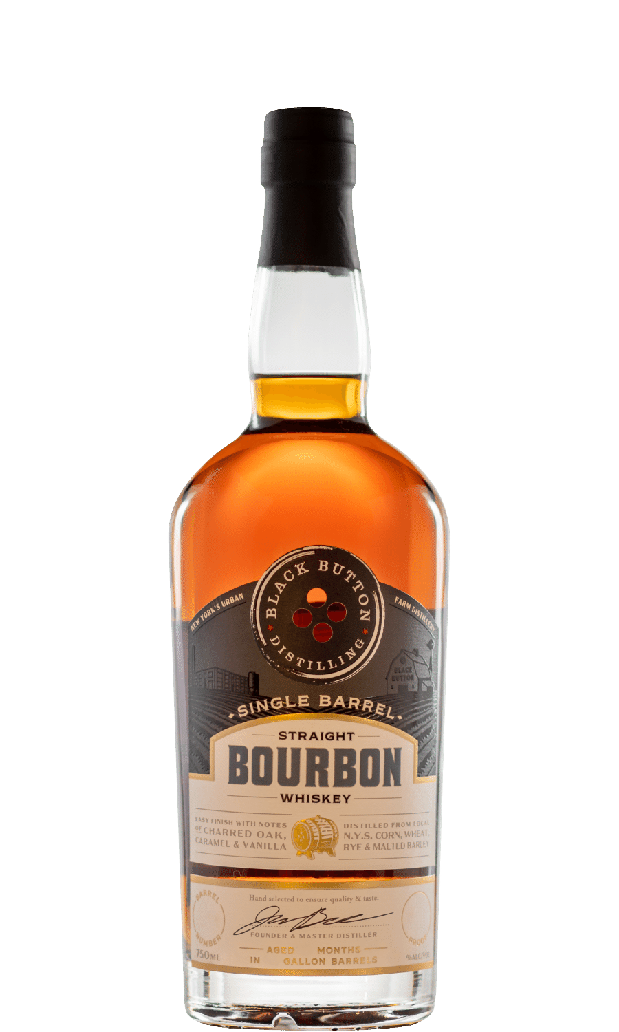 Black Button Single Barrel Cask Strength #891 Mash&Grape 750 ml