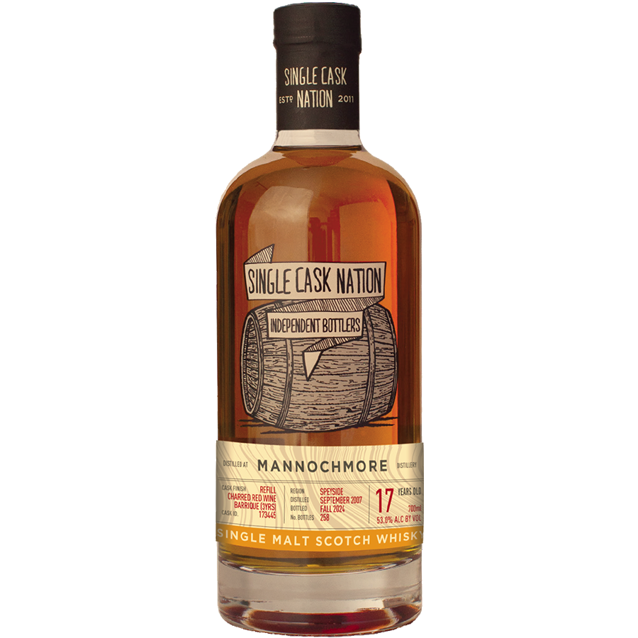 Single Cask Nation Single Malt Whisky - 2007 Mannochmore 17 year 750ml