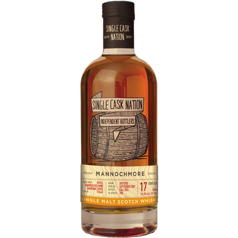 Single Cask Nation Single Malt Whisky - 2007 Mannochmore 17 year 750ml