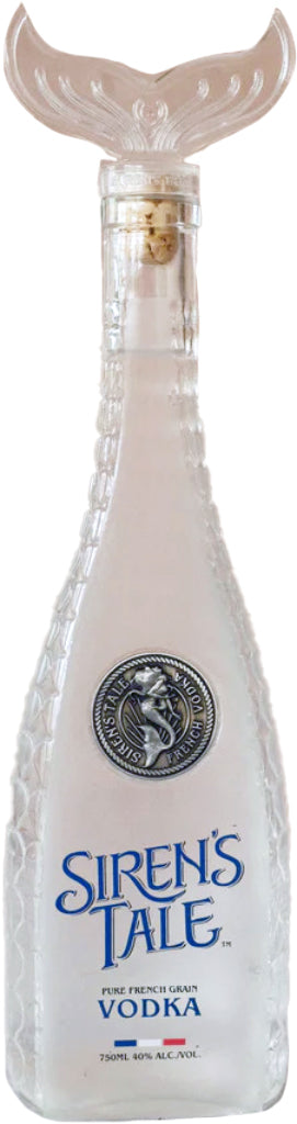 Siren's Tale Vodka Limited Edition Tail Bottle 750ml