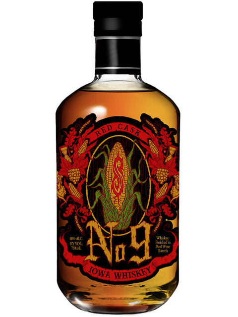 Slipknot No 9 Red Cask Iowa whiskey 750ml