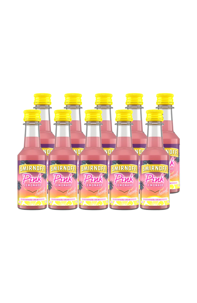 Smirnoff Pink Lemonade (10 pack) 50ml