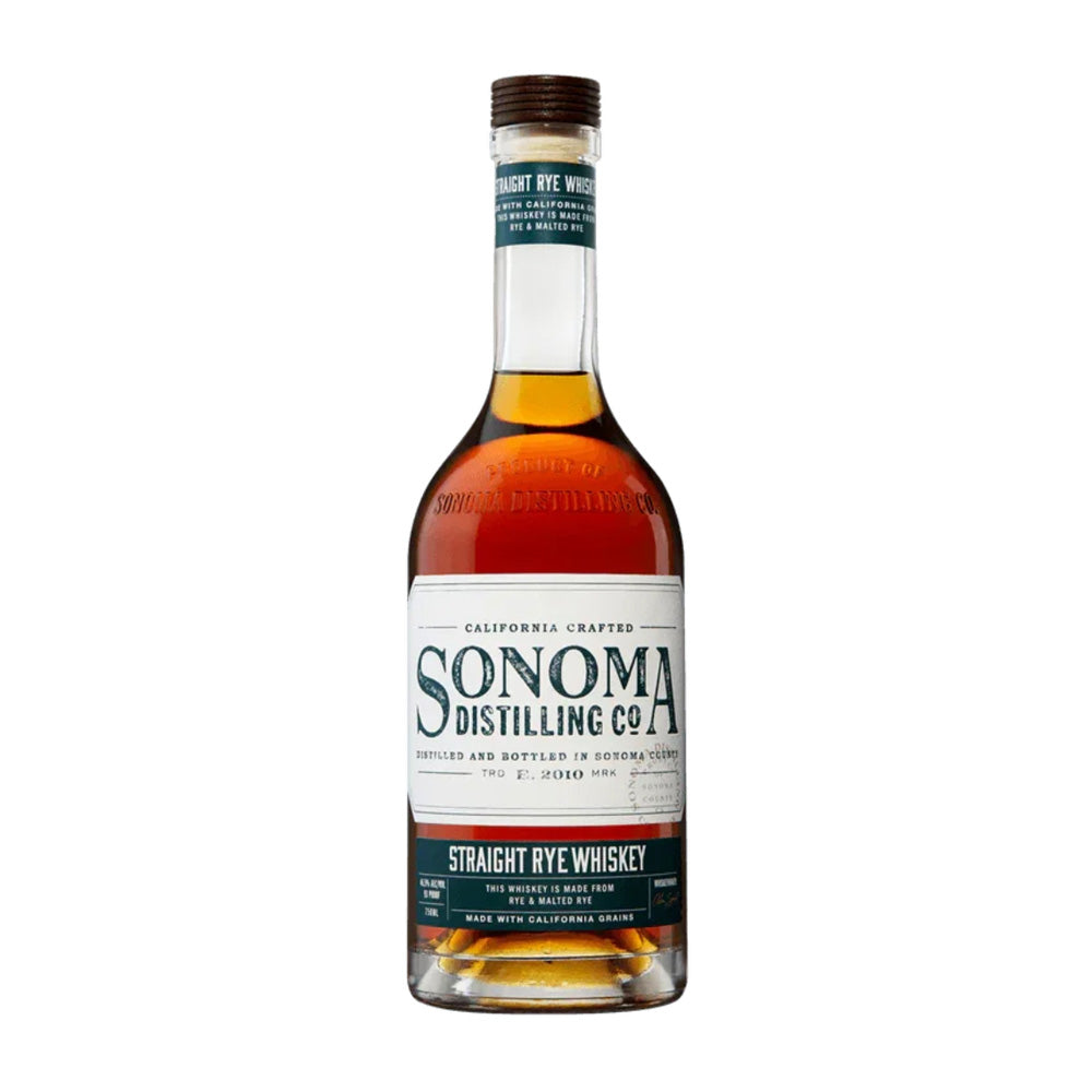 Sonoma Distilling Co. Straight Rye Whiskey 750ml