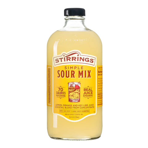 Stirrings Sour Cocktail Mix 750ml