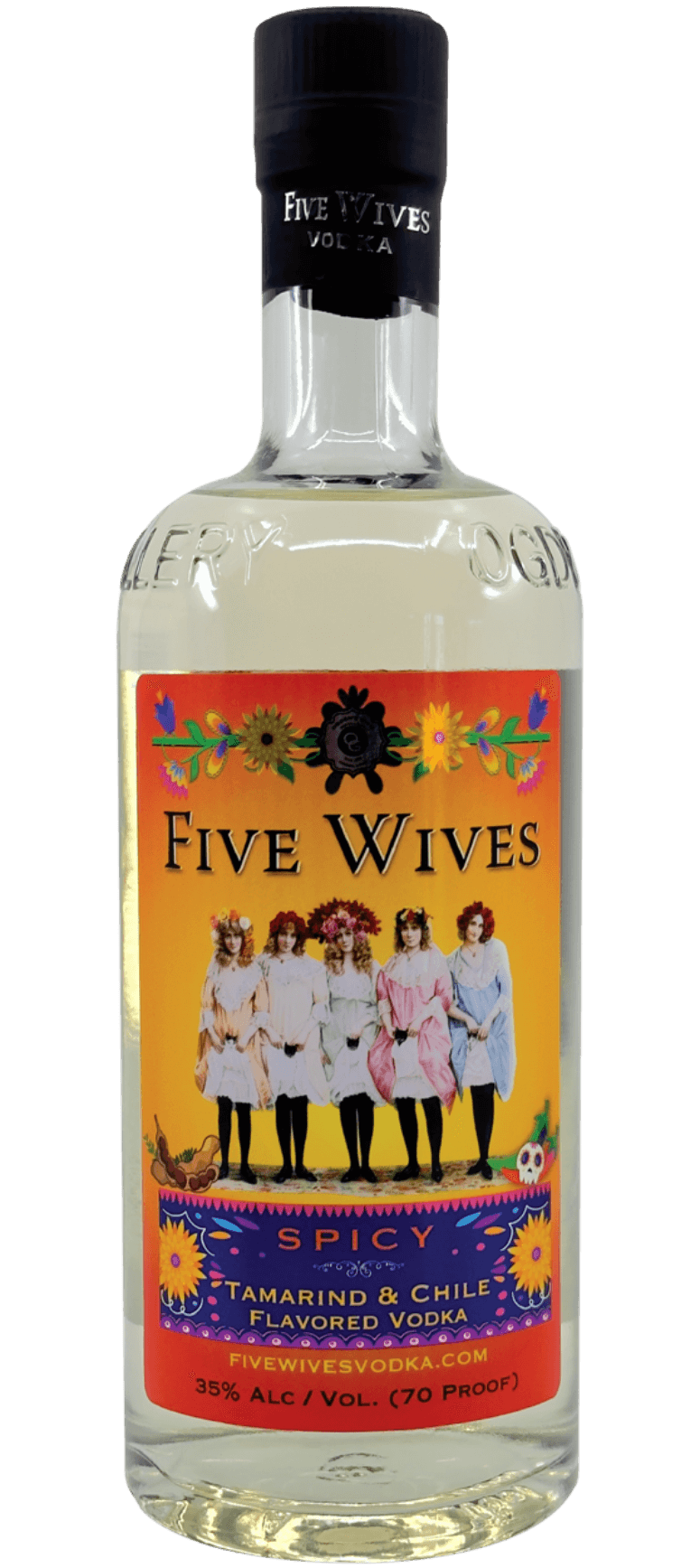 Five Wives Spicy Tamarind & Chile Flavored Vodka 750ml bottle