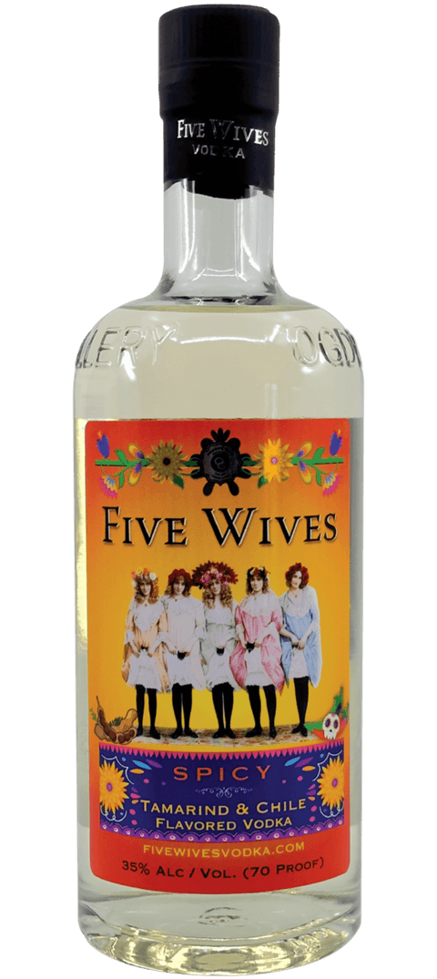 Five Wives Spicy Tamarind & Chile Flavored Vodka 750ml bottle